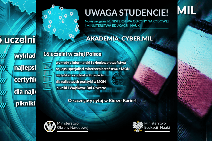 Wykłady eksperckie w ramach Akademii_CYBER.MIL w Instytucie Bezpieczeństwa i Socjologii