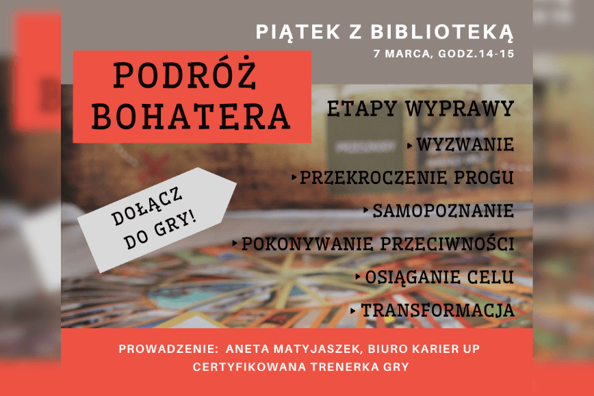 Podróż Bohatera - Dołącz do gry!