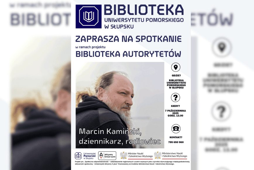 Biblioteka Autorytetów - Marcin Kamiński, dziennikarz, radiowiec
