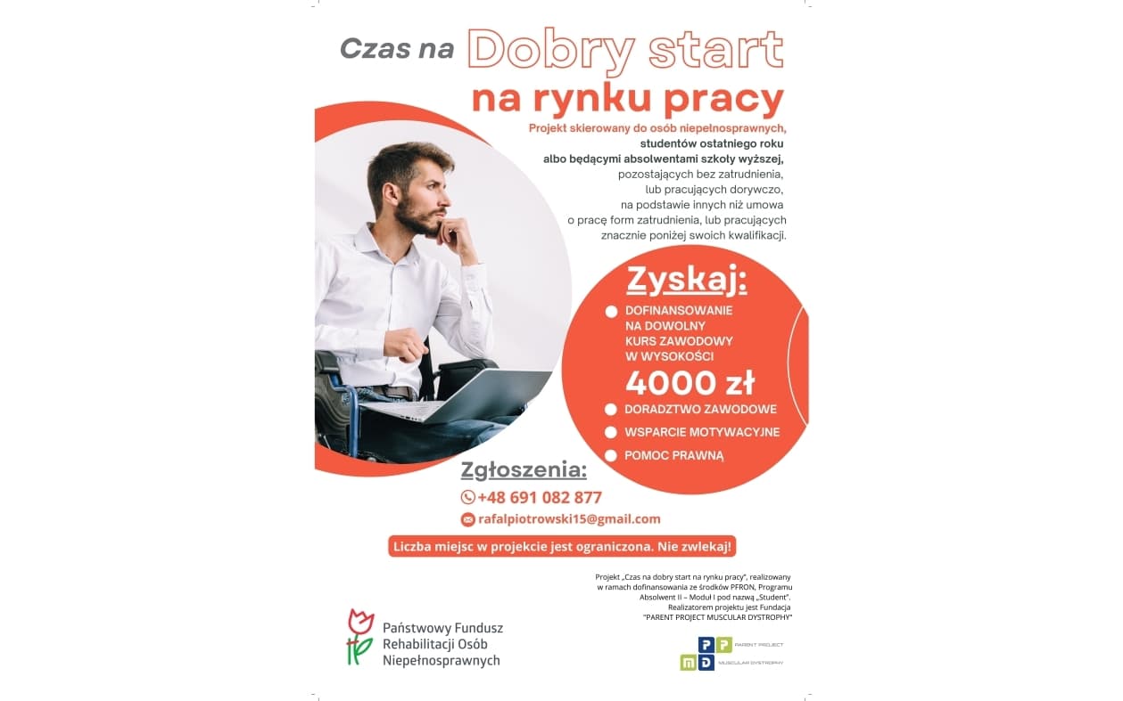 Wsparcie dla studentów i absolwentów z Orzeczeniem o niepełnosprawności