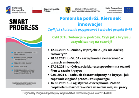 Webinar UMWP: „VUCA – zarządzanie i skuteczność w czasach zmienności"