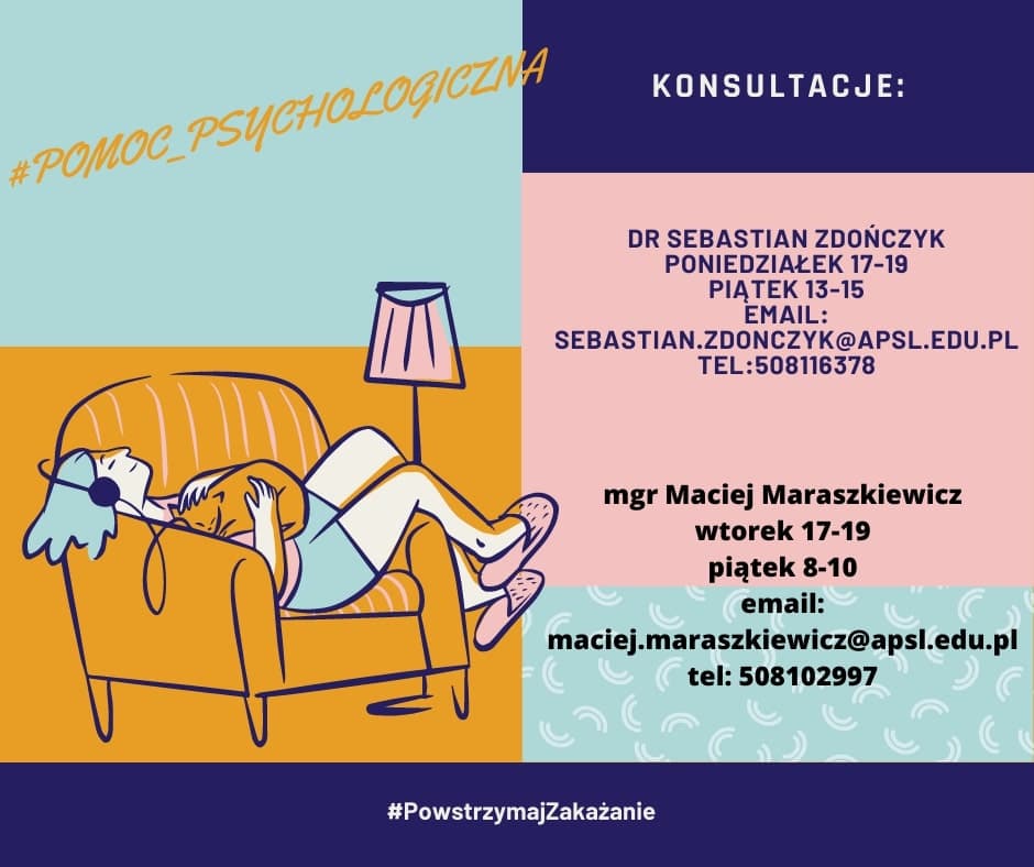 Konsultacje psychologiczne!