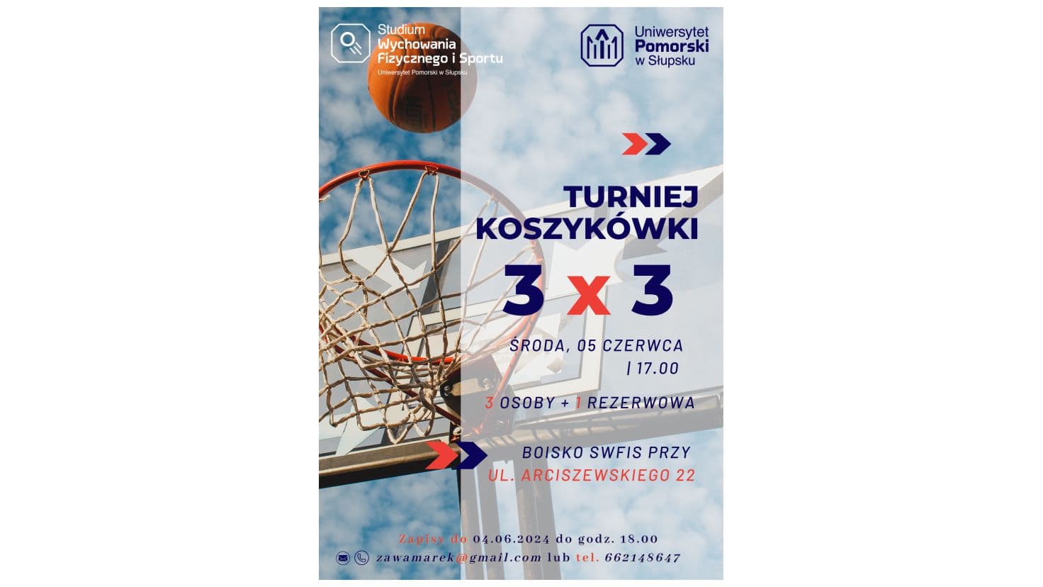 Turniej koszykówki 3x3