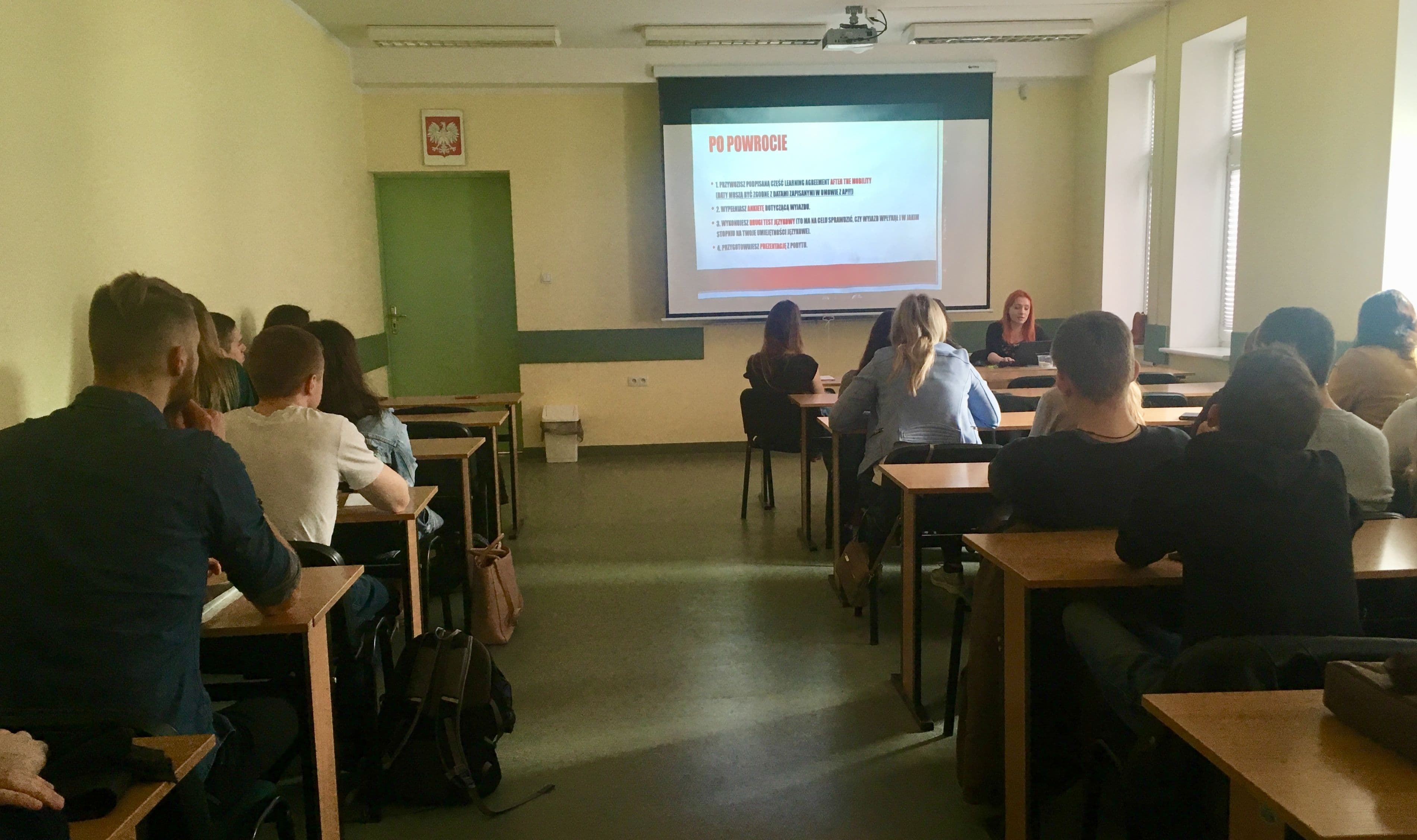 Spotkanie dotyczące rekrutacji w ramach programu Erasmus+