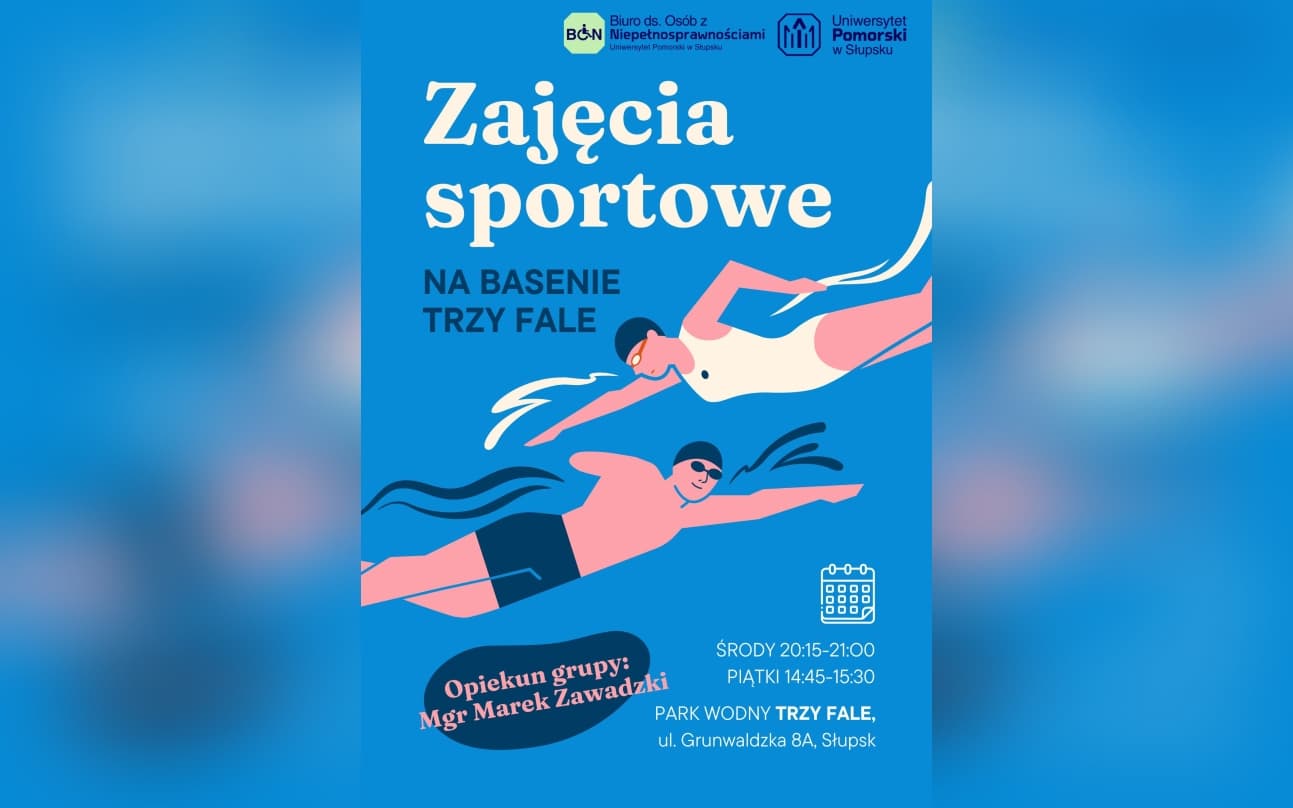 Zajęcia sportowe na basenie