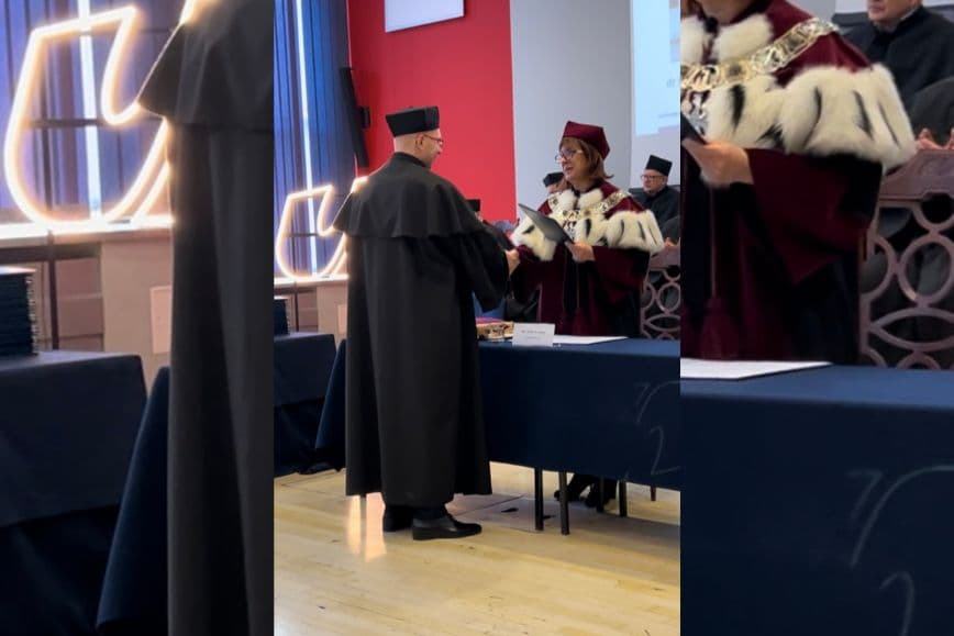 Dnia 20 lutego 2024 roku odbyła się uroczystość wręczenia dyplomów doktora habilitowanego i doktora na Uniwersytecie Śląskim