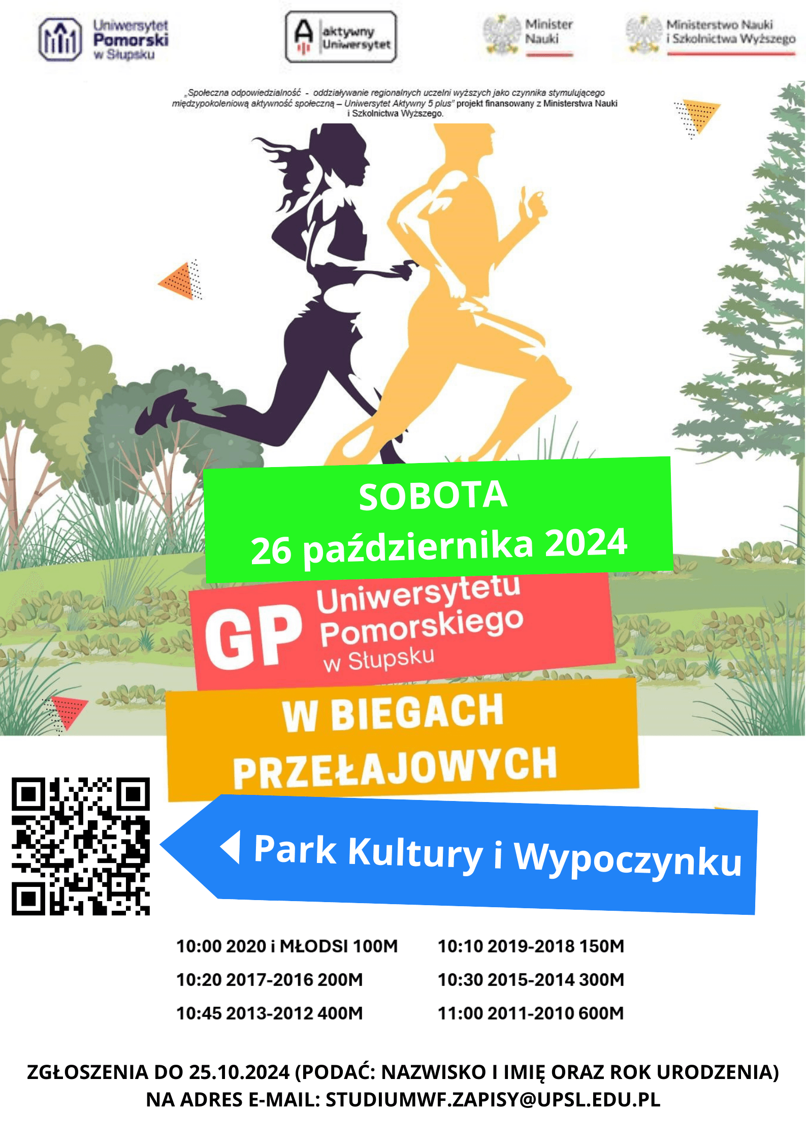 GP Uniwersytetu Pomorskiego w Słupsku w biegach przełajowych