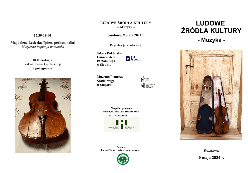 konferencja "Ludowe źródła kultury. Edycja pt.: Muzyka"