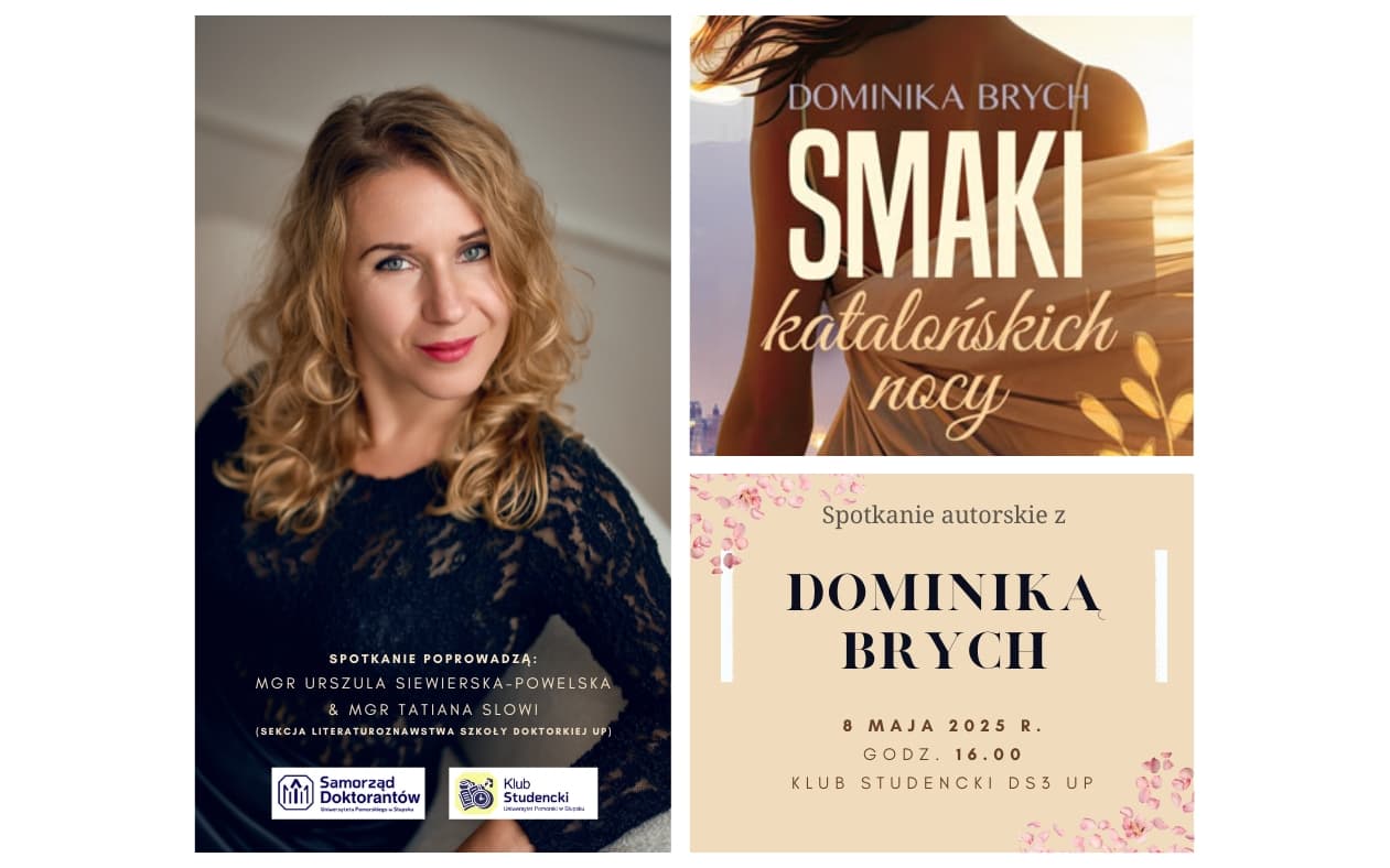 Spotkanie autorskie z Dominiką Brych