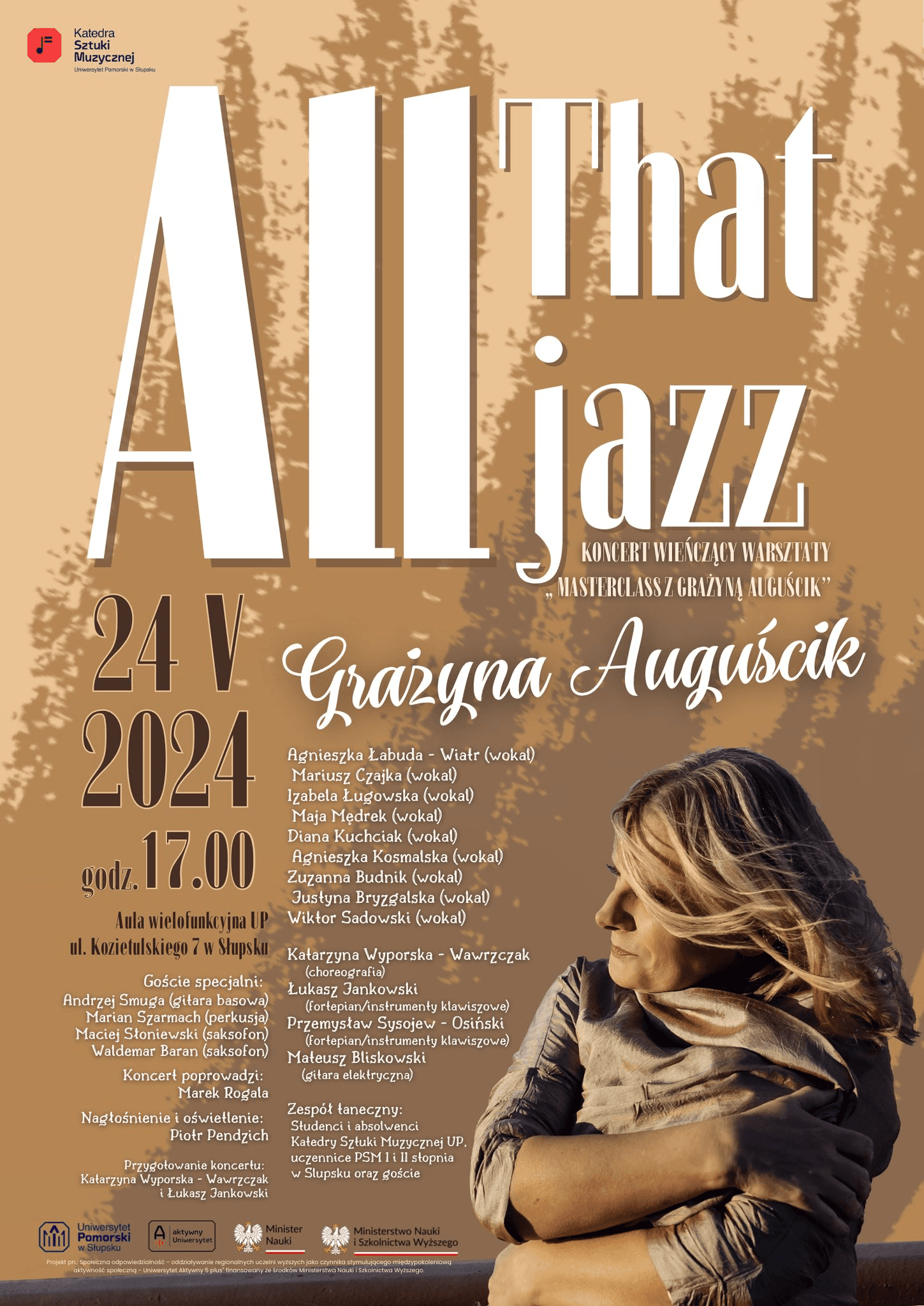 Wyjątkowe wydarzenie muzyczne Koncert All That Jazz - Grażyna Auguścik