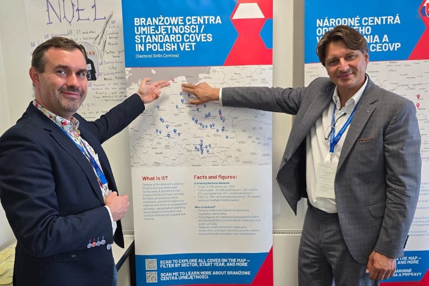 Delegacja Uniwersytetu Pomorskiego w Słupsku na Forum on Vocational Excellence 2025 w Danii