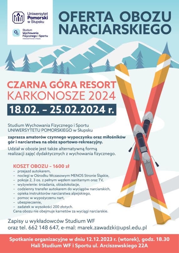 Oferta obozu zimowego