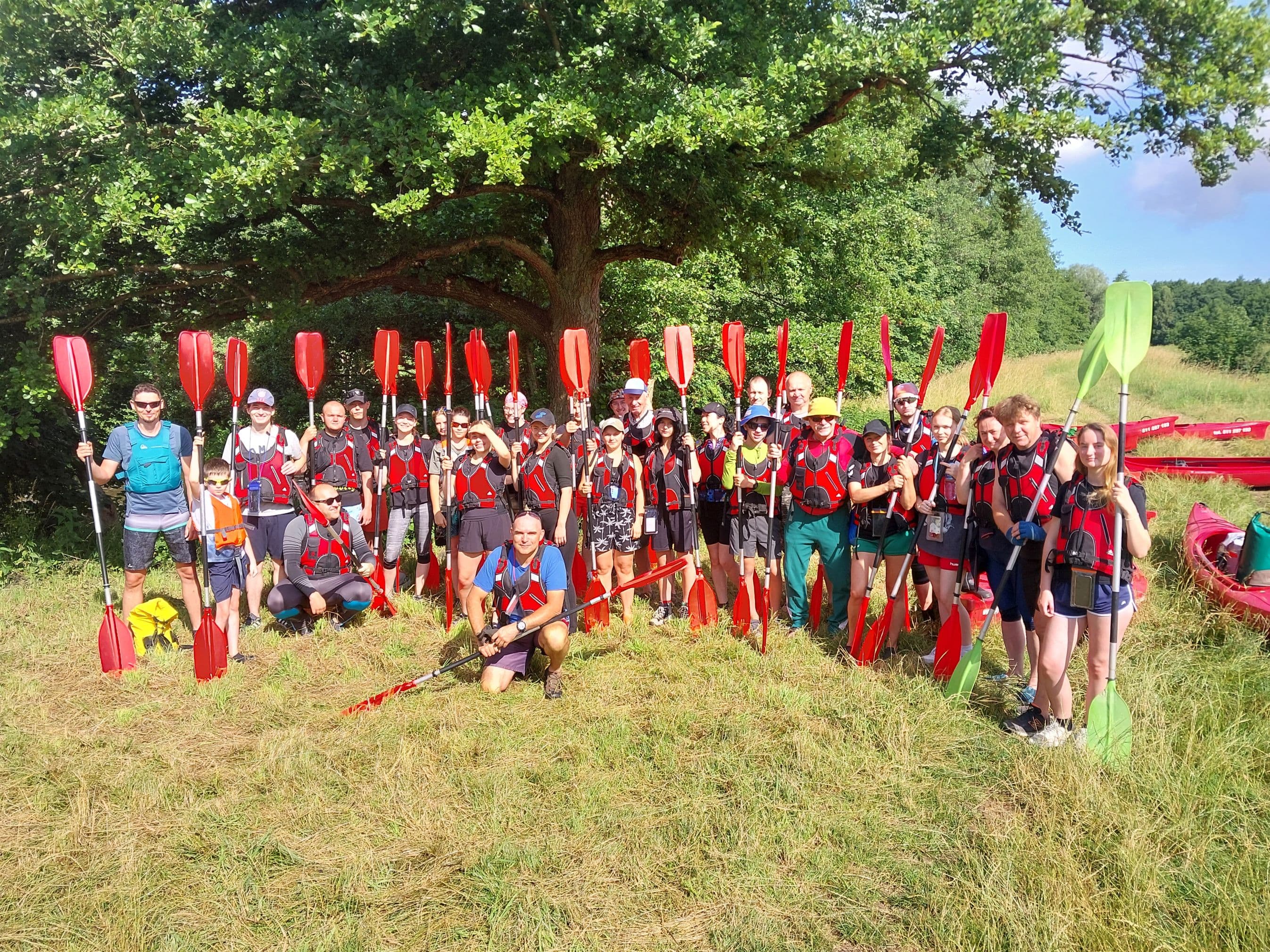 Spływ kajakowy czwarty - rzeką Łupawą 29.06.2024 (Żelkowo – Gardna Wielka – 19,6 km)