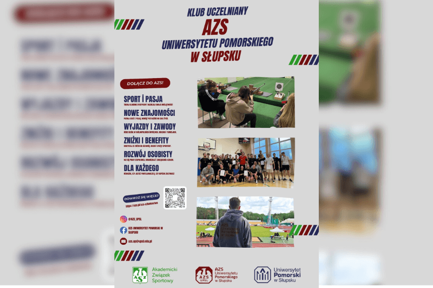 Dołącz do AZS Uniwersytetu Pomorskiego w Słupsku