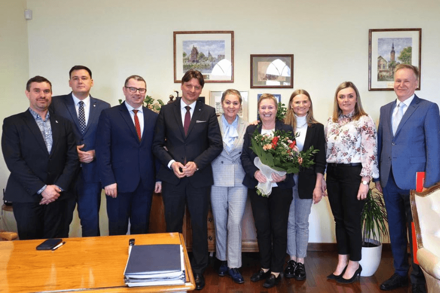 Visit of the authorities of the city of Słupsk