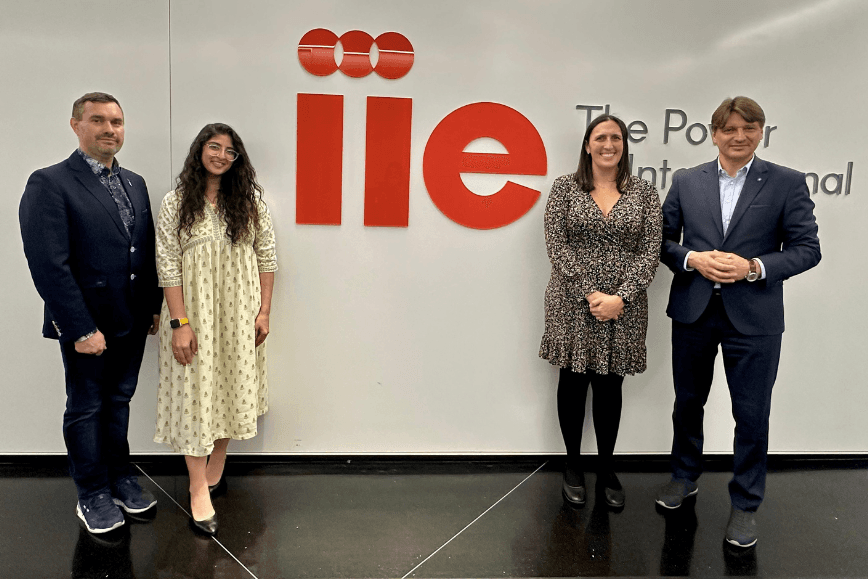 Władze Uczelni z wizytą w fundacji IIE w Nowym Jorku