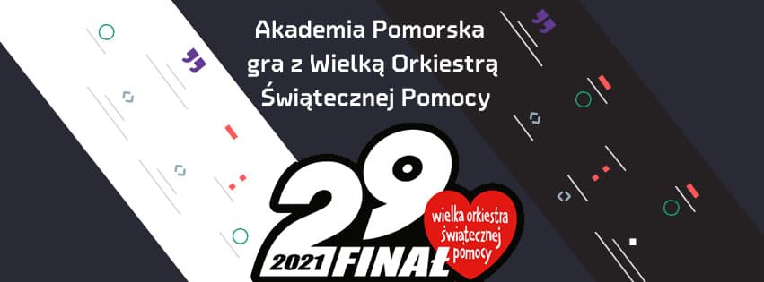 Akademia Pomorska gra z Wielką Orkiestrą Świątecznej Pomocy!