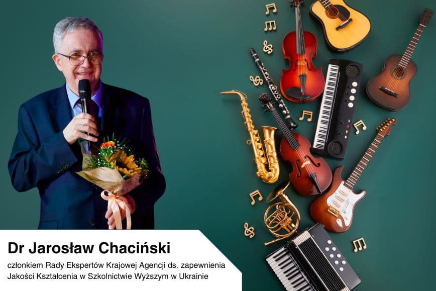 Dr Jarosław Chaciński członkiem Rady Ekspertów Krajowej Agencji ds. zapewnienia Jakości Kształcenia w Szkolnictwie Wyższym w Ukrainie.