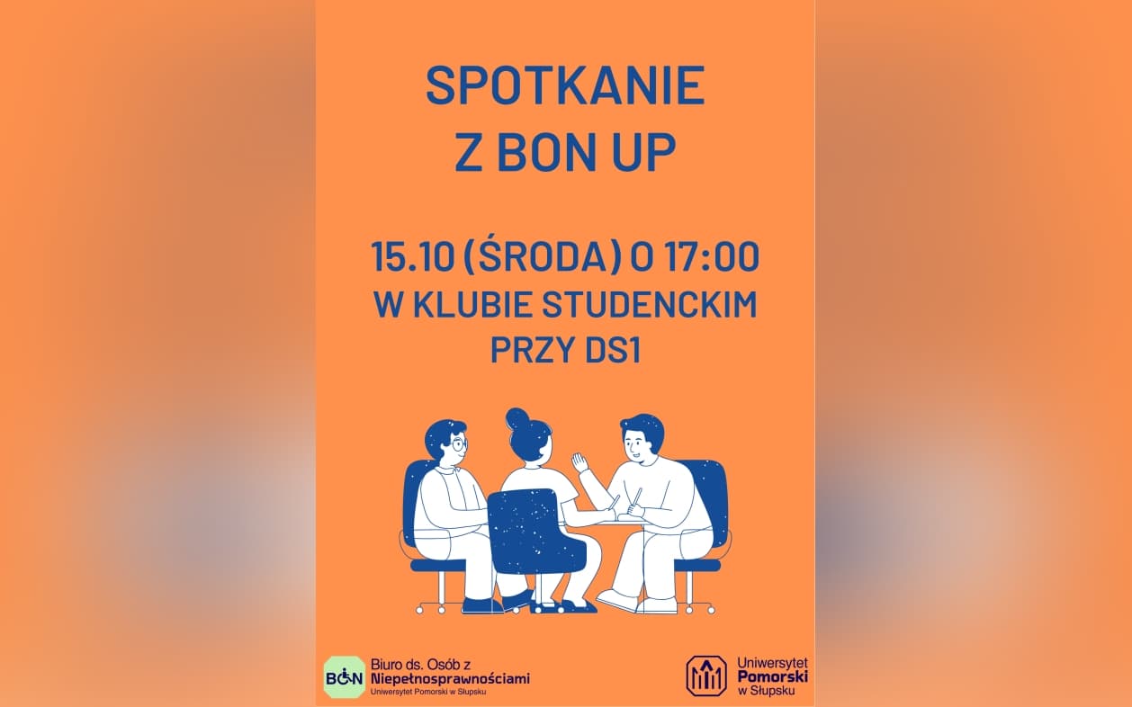 Otwarte spotkanie dla społeczności osób studiujących z orzeczeniem o niepełnosprawności.