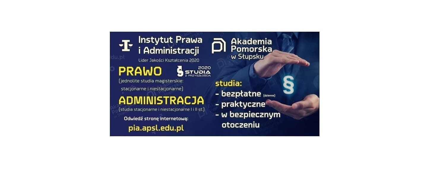Instytut Prawa i Administracji zAPrasza na studia
