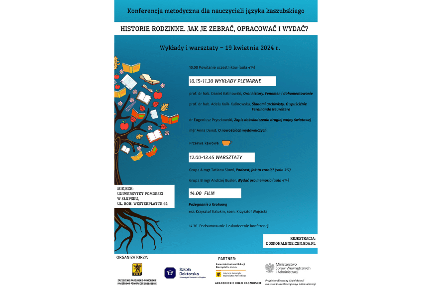 Konferencji metodycznej dla nauczycieli języka kaszubskiego
