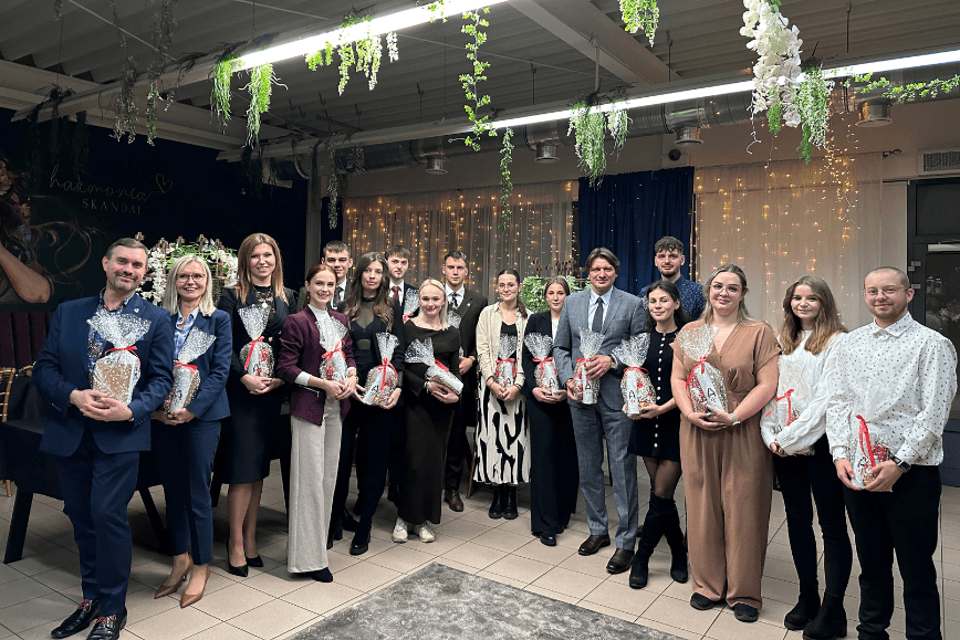 Spotkanie wigilijne z Samorządem Studenckim