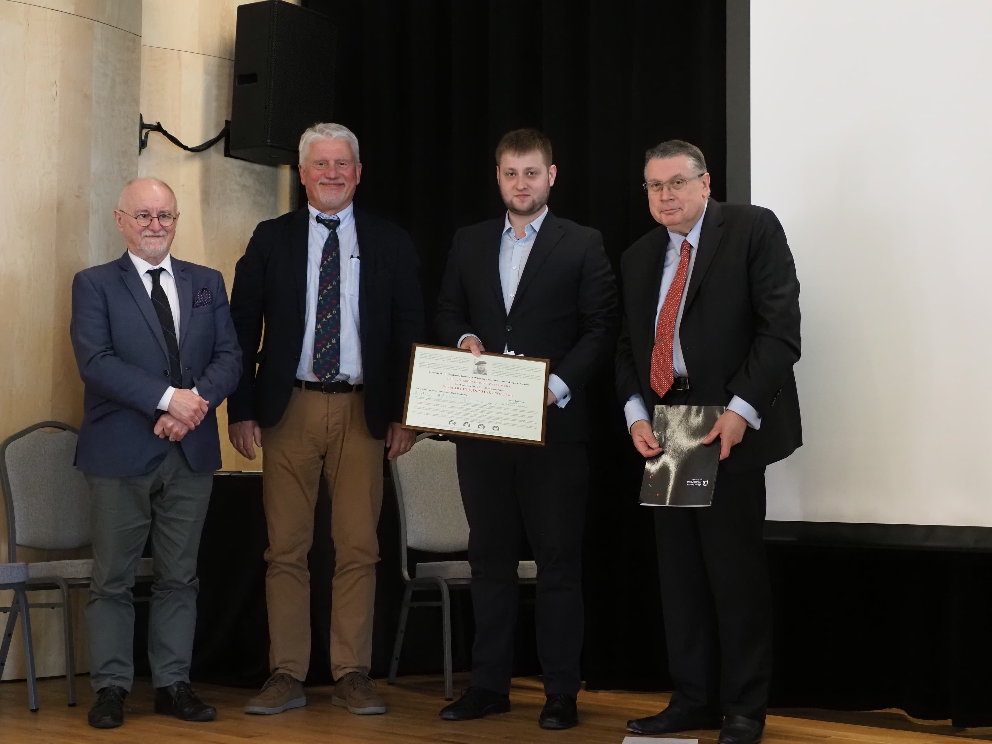 Wręczenie Nagrody im. Juliusza Bardacha