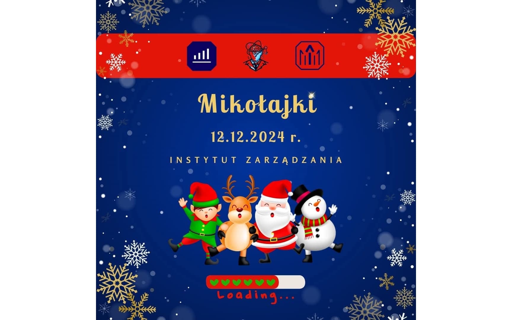 Mikołajki Koła Naukowego Studentów Zarządzania