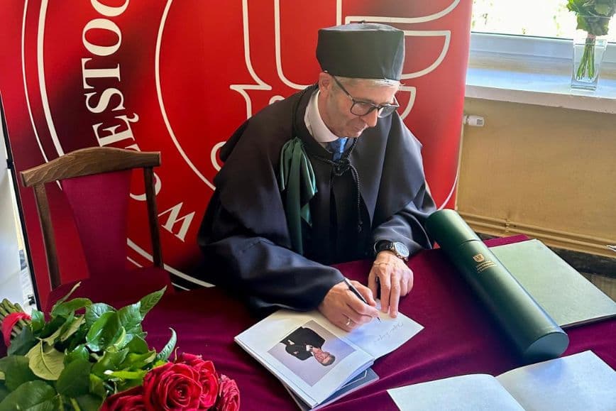 Udział przedstawicieli UP w Słupsku w uroczystości Święta Uczelni Uniwersytetu Jana Długosza w Częstochowie