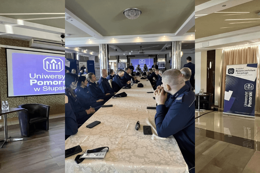 W Ustce odbyła się VIII Ogólnopolska Konferencja Naukowa "Współczesny człowiek wobec wyzwań i zagrożeń cyberprzestrzeni - Społeczeństwo jutra - technologia - sztuczna inteligencja, a bezpieczeństwo"