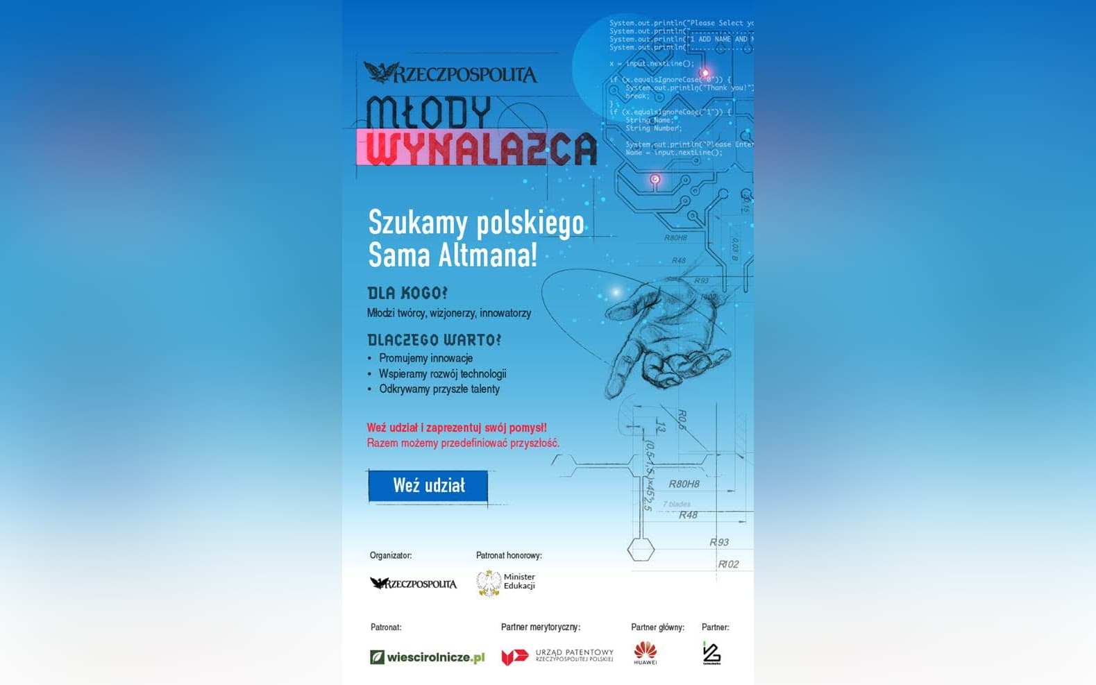 „Młody Wynalazca – w poszukiwaniu polskiego Sama Altmana”