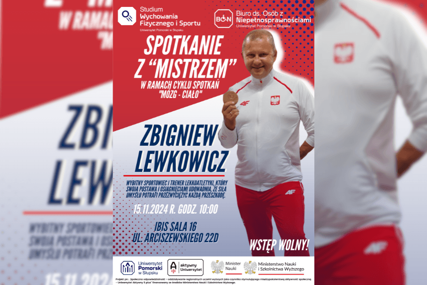 Spotkanie z Mistrzem w ramach cyklu spotkań pn. :"Mózg - Ciało"