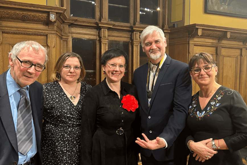 Prof. dr hab. Daniel Kalinowski laureatem Medalu Stolema 2025