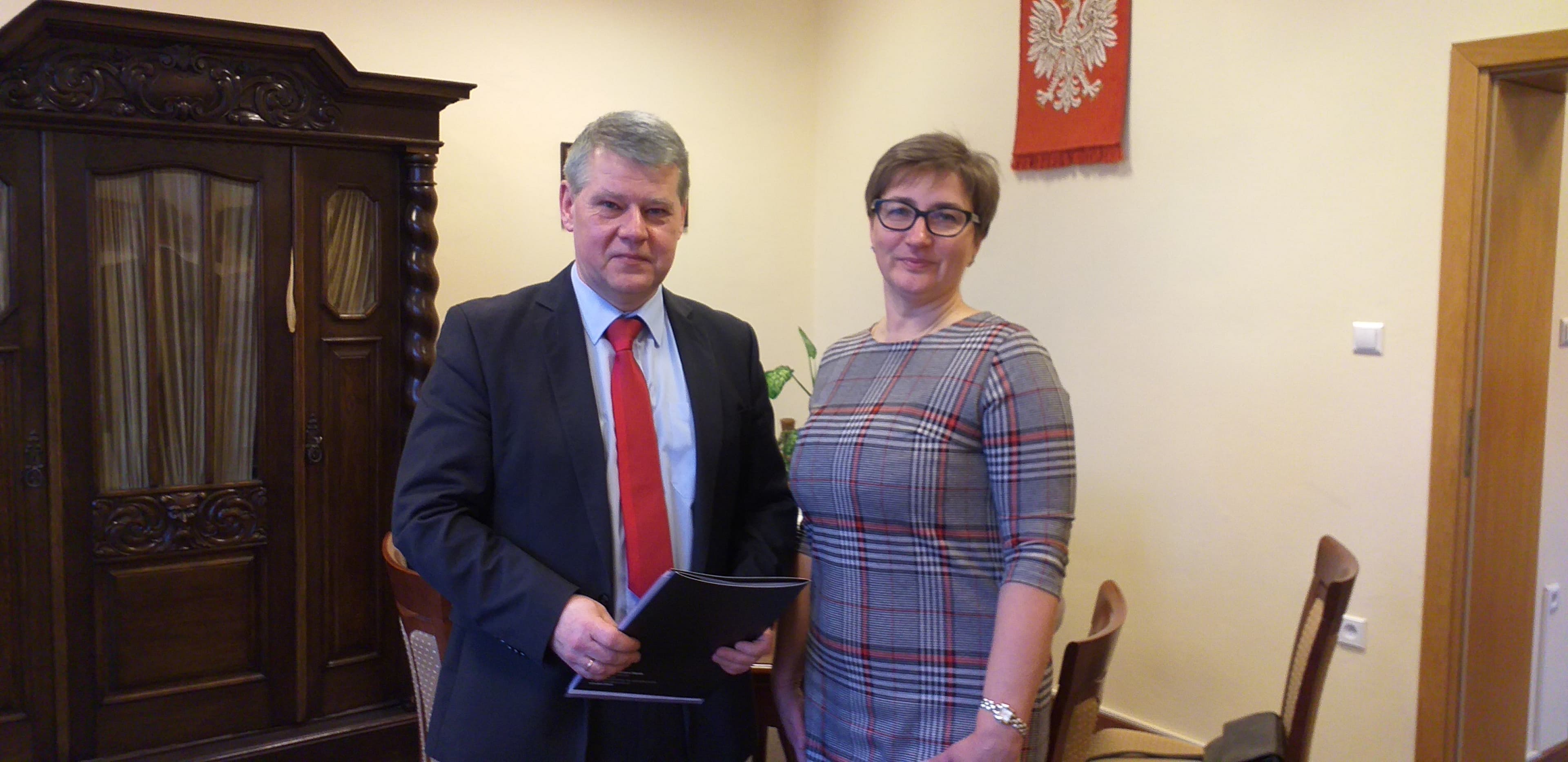 Goście z Iwano-Frankowskiego Narodowego Uniwersytetu Nafty i Gazu