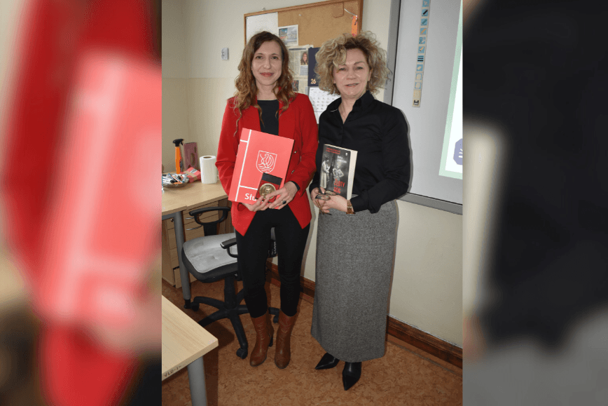 Z wizytą w V Liceum Ogólnokształcącym w Słupsku