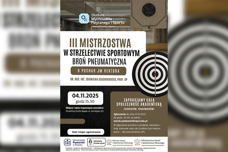 III Mistrzostwa W Strzelectwie Sportowym O Puchar JM Rektora UP