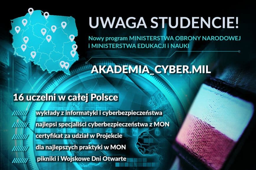 Wykłady eksperckie w ramach Akademii_CYBER.MIL w Instytucie Bezpieczeństwa i Socjologii