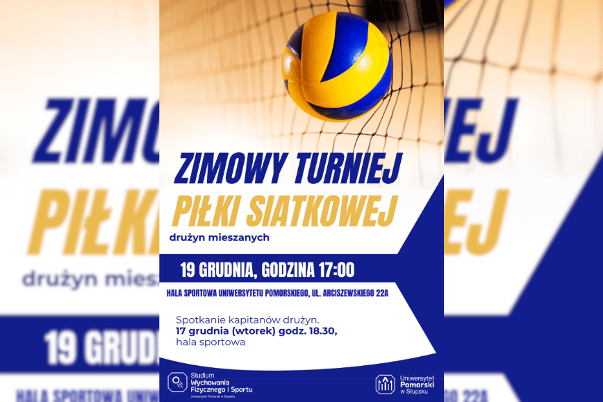 Zimowy Turniej Piłki Siatkowej drużyn mieszanych