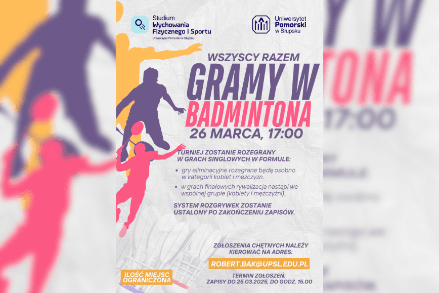 Wszyscy razem gramy w badmintona