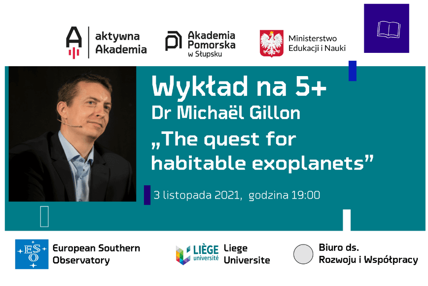 Wykład na 5+ "The quest for habitable exoplanets"