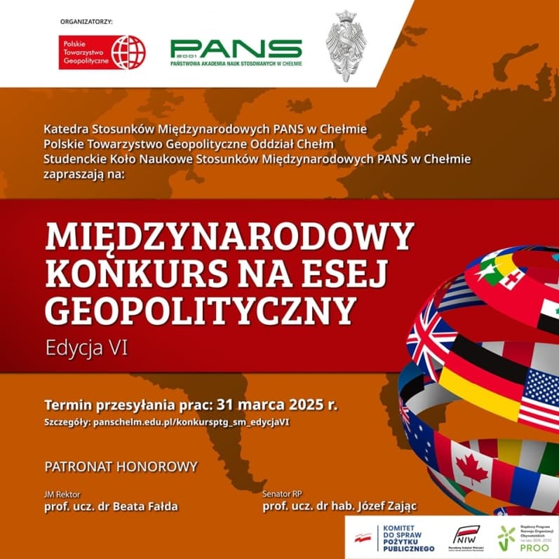 VI Międzynarodowy Konkurs na Esej Geopolityczny