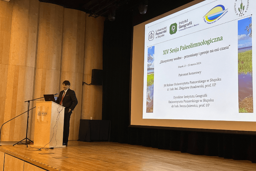 XIV Sesja Paleolimnologiczna „Ekosystemy wodne – przemiany i presje na osi czasu” na Uniwersytecie Pomorskim w Słupsku