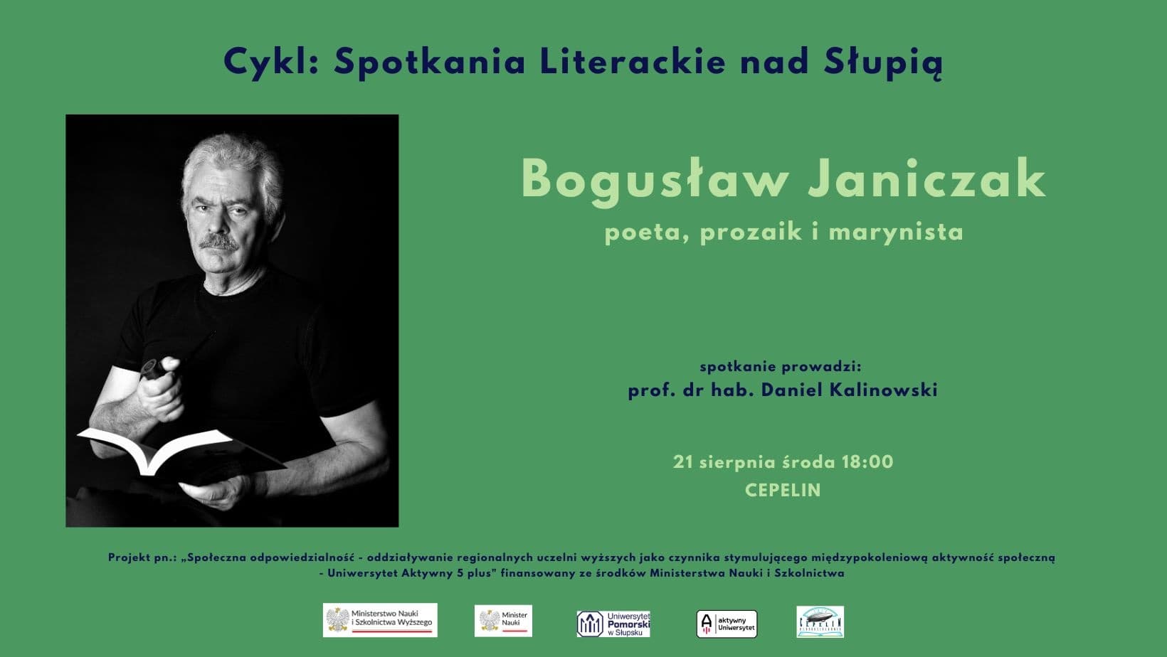 Cykl: Spotkania Literackie nad Słupią - Bogusław Janiczak