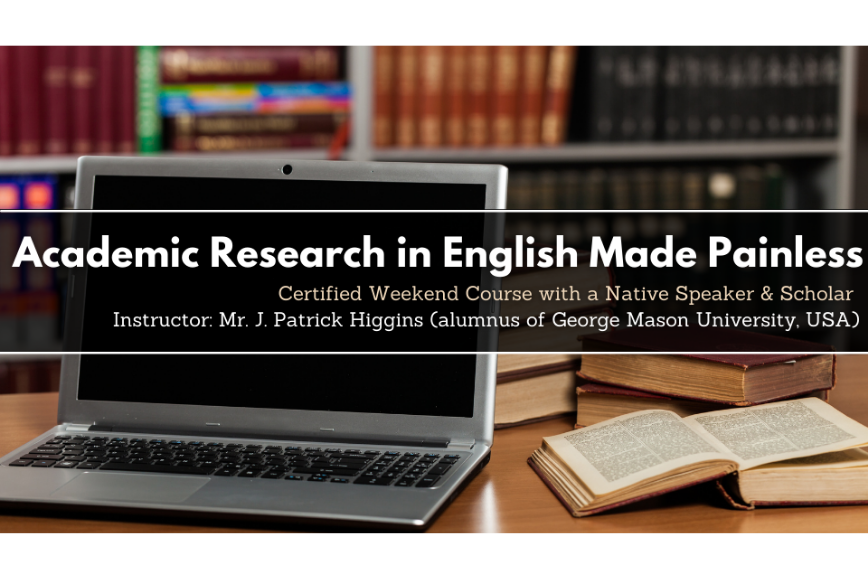 Kurs Academic Research in English Made Painless